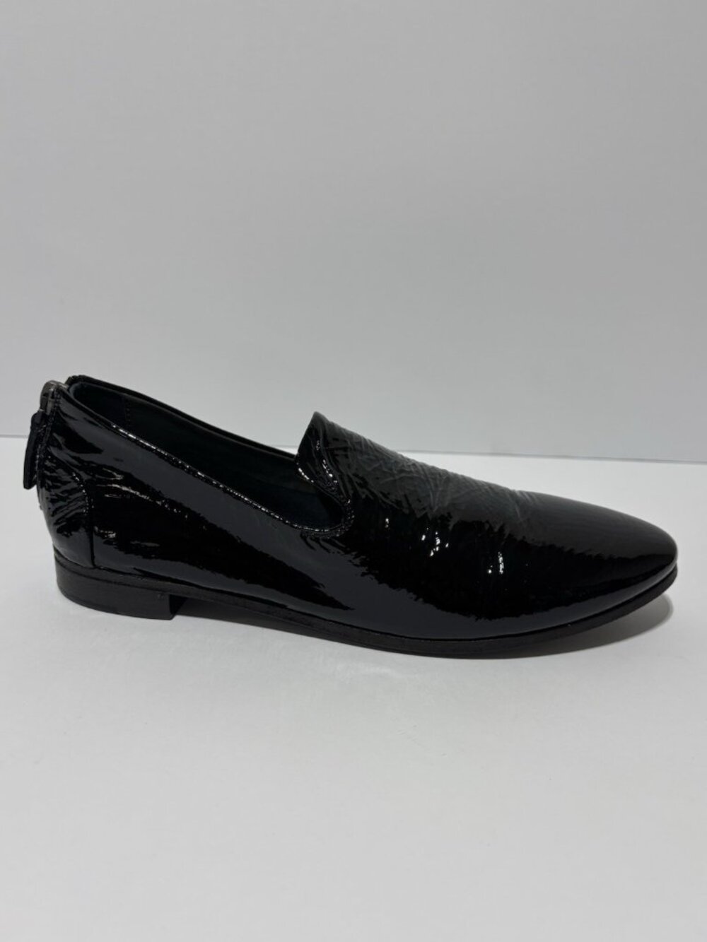 Marsell Women’s Colteldino-Pantofola Zip Flats Black, Size EUR 38, 7.5-8 M